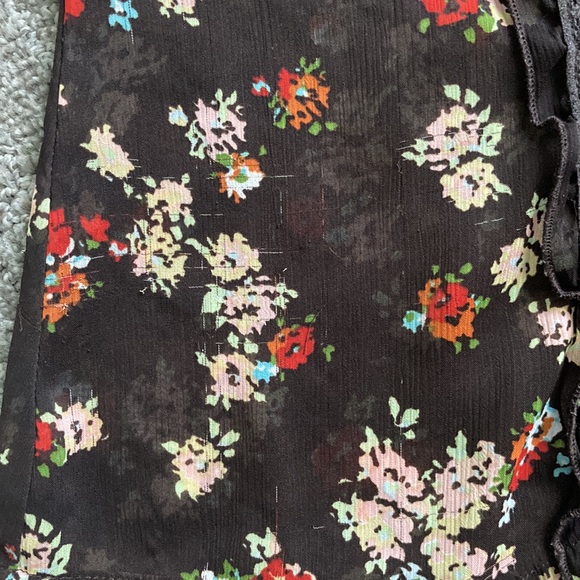 New York & Company Sheer Button Down Top - Picture 10 of 10